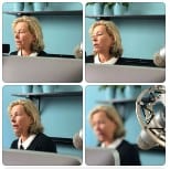 Welmoet bij het webinar