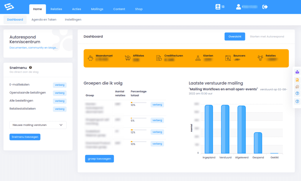 Nieuwe release van Autorespond