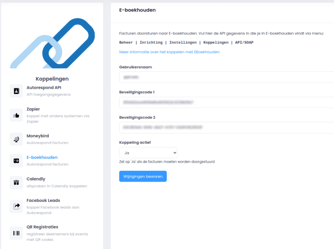Autorespond integraties met andere systemen