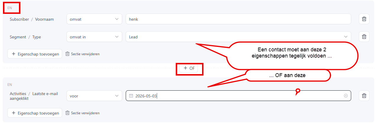 Choosing AND or OR between two filter conditions